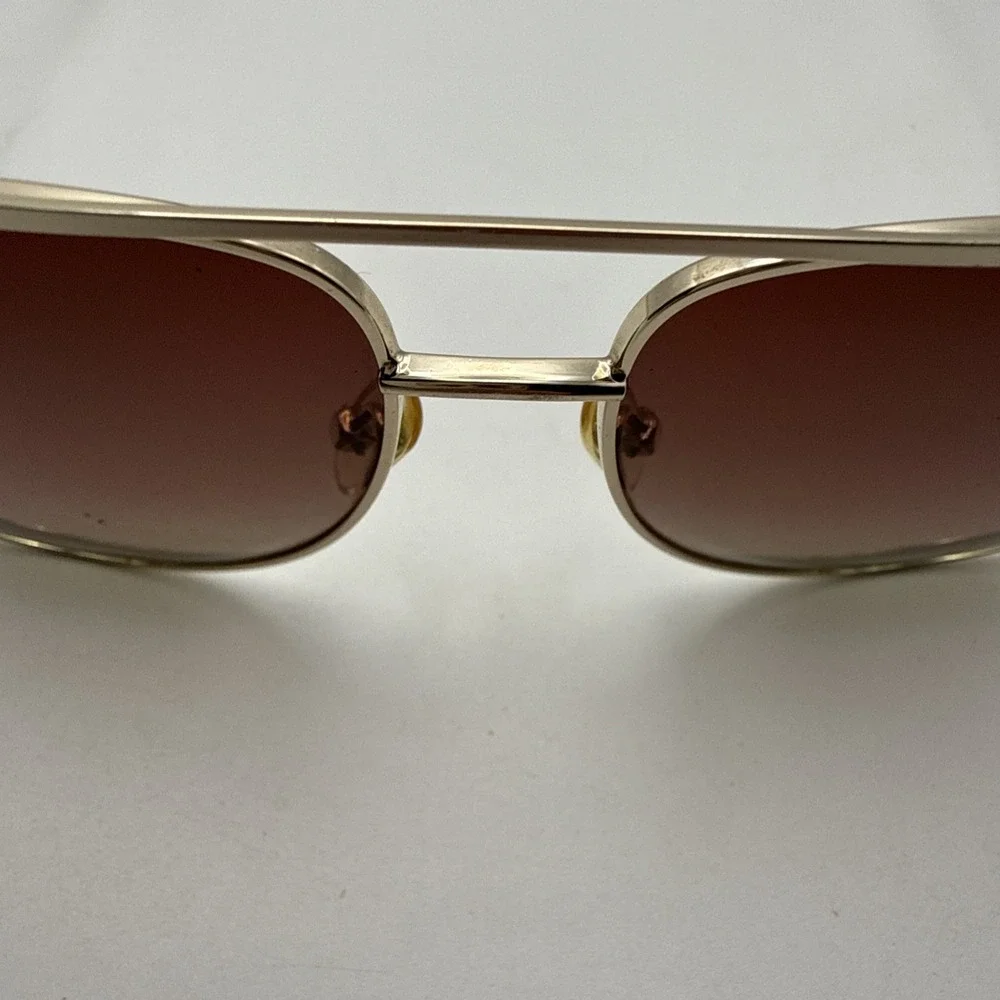 Prive Revaux Stunt Man Rose Gold Aviator Polarized Sunglasses 62-14-140